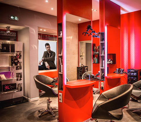 Espace coiffure du salon de coiffure Eric Stipa à Bourges (18)